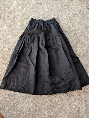 Quince Black Maxi Skirt